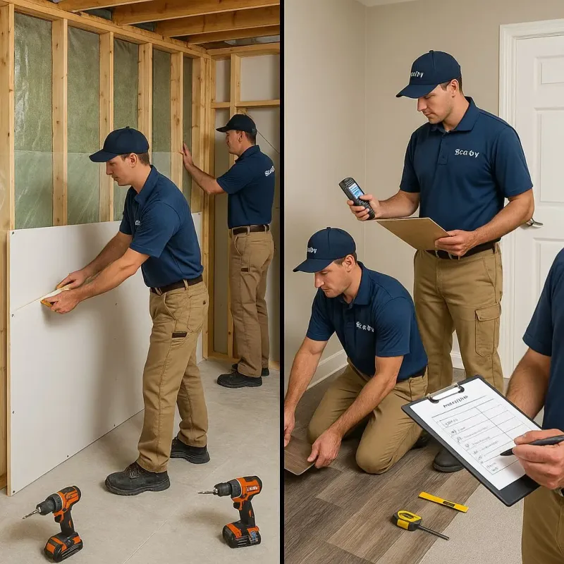 Repairs and Reconstruction process in Linn, MO